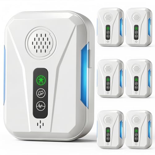 2026 Upgraded Ultrasonic Pest Control Repeller 6 Packs, Rodent Deterrent Plug in