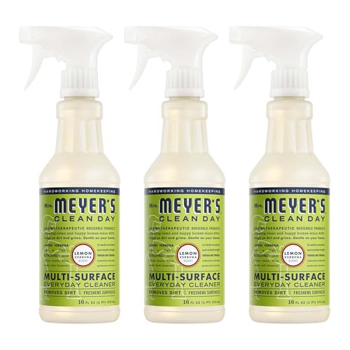 MRS. MEYER'S CLEAN DAY Cleaner Spray, Lemon Verbena, 16 fl oz, 3