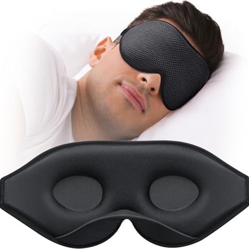 MABAO Sleep Mask for Side Sleeper, Eye Mask for Sleeping Women Men,