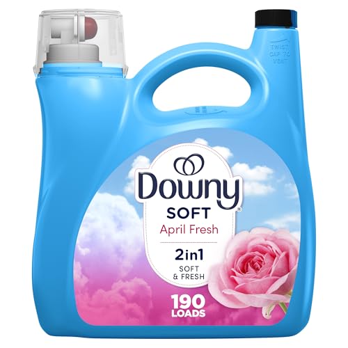 Downy Soft, 2 in 1 Soft and Fresh Liquid Fabric Softener, April