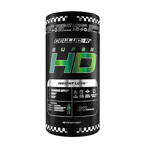 Cellucor SuperHD Fat Burning & Weight Loss Supplement, 60 Capsules