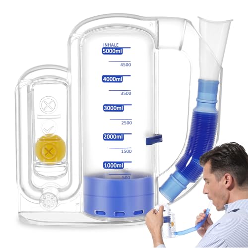 Breathing Exercise Device for Lungs, Exerciser, Non-Measuring - Breathing Trainer