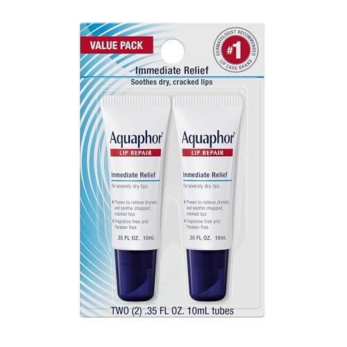 Aquaphor Lip Repair Ointment, Value Pack, 2 x 0.35 FL OZ |