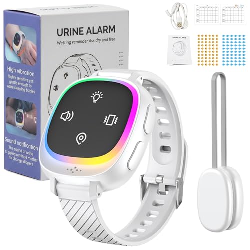 Wireless Bed wetting Alarm for Boys, Girls, Smart Wearable Bedwetting Enuresis Alarm