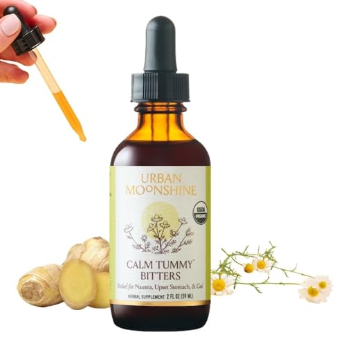 Urban Moonshine Calm Tummy Digestive Bitters - Relief for Nausea - 2