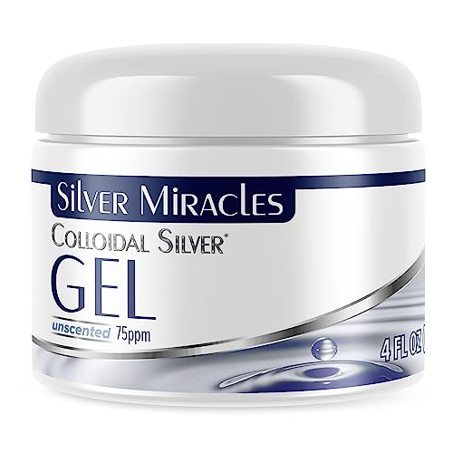 Silver Miracles - Colloidal Silver Gel - Nano Silver Gel Wound Care