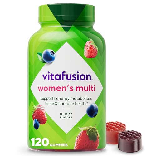 Vitafusion Women's Multivitamin Gummy | Yummy Berry Flavor | 120 Gummies |
