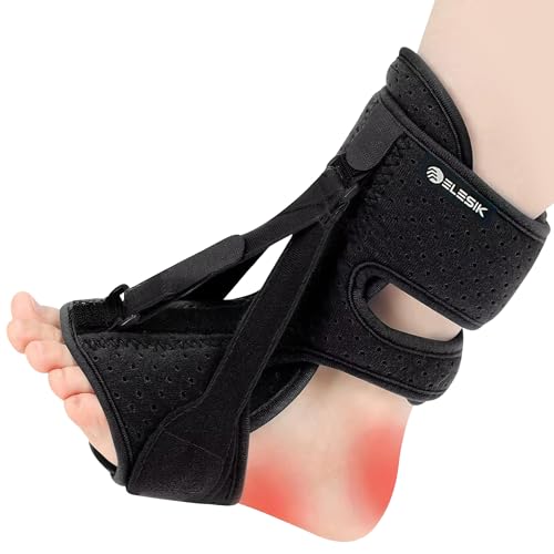 ELESIK Plantar Fasciitis Night Splint, Plantar Fasciitis Brace and Support | Plantar