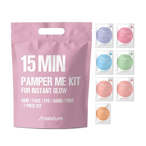 Naisture 15 Min Pamper Me Kit Korean Spa Skincare Gift Set for