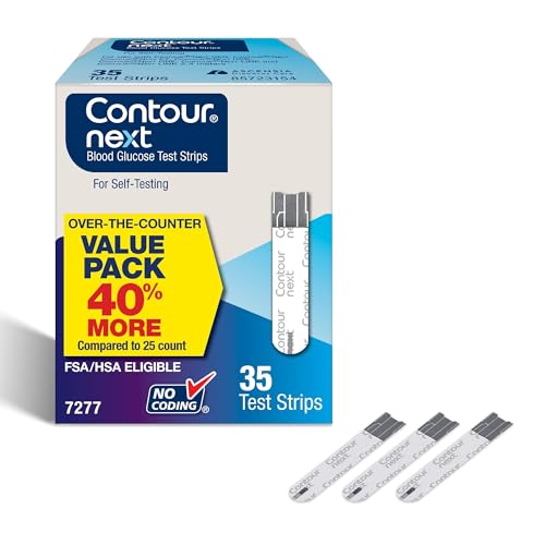 Ascensia CONTOUR NEXT Blood Glucose Diabetes Test Strips, 35 Count | 1