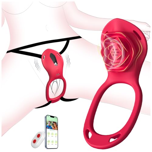Couples Rose App Remote Control Wearable Vibrator, Couple Women Adult Sex Toys