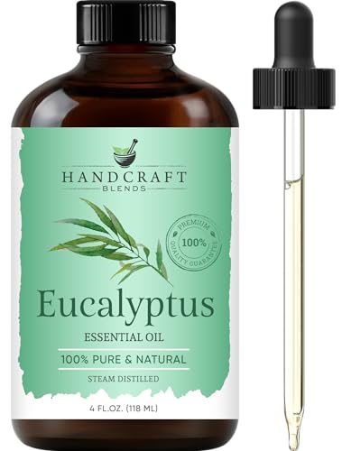Handcraft Blends Eucalyptus Essential Oil - Huge 4 Fl Oz | 100%