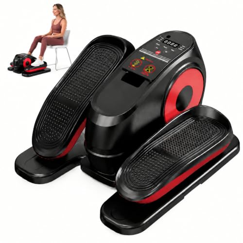 Under Desk Elliptical Machine, 16-Speed & 16-Mode Quiet Portable Electric Elliptical Leg