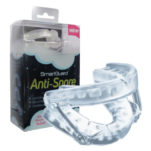 SmartGuard Anti Snore Device. New Customizable Snore Reducing Mouthpiece – Reduce Snoring