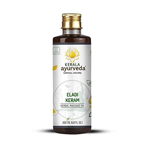 Kerala Ayurveda Eladi Keram | Ayurvedic Massage Oil for Body & Scalp