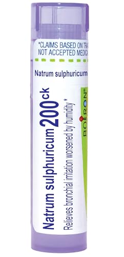 Boiron Natrum Sulphuricum 200Ck Homeopathic Medicine for Bronchial Irritation - 80 Pellets
