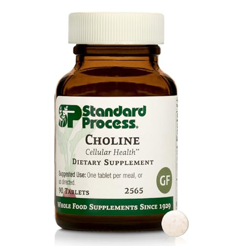 Standard Process Choline, Fat Metabolism & Liver Support, 90 Tablets | Supplement