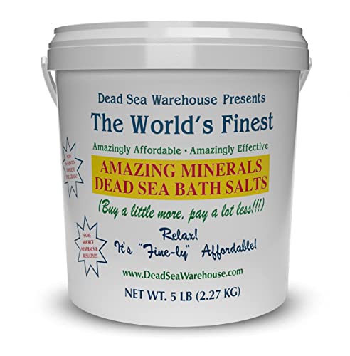 Dead Sea Warehouse - Dead Sea Salts for Soaking - 100% Dead