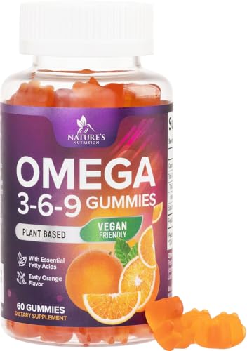 Omega 3 6 9 Gummies - Vegan Omega 3 Supplement Gummy -