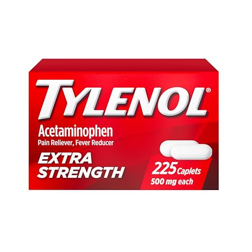 Tylenol Extra Strength Caplets, 500 mg Acetaminophen, Value Size, 225 Ct |