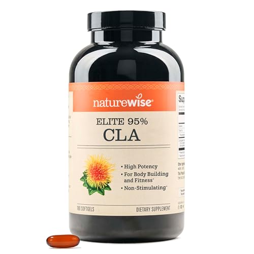 NatureWise CLA 1300 - 95% Active Conjugated Linoleic Acid for Women and