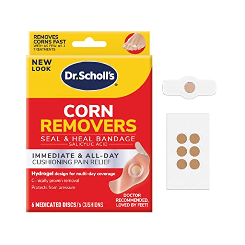 Dr. Scholl's Corn REMOVERS Seal & Heal Bandage with Hydrogel Technology, 6