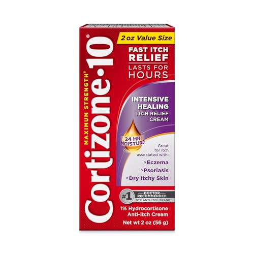 Cortizone-10 Max Strength Intensive Healing Itch Relief Cream, 2 oz. | 1%