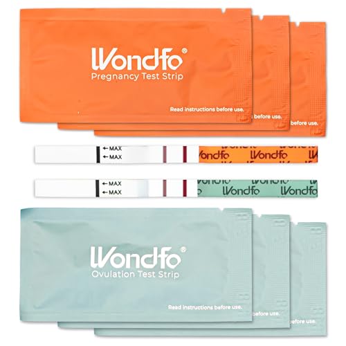 Pregnancy and Ovulation Test Strips Kit - Fertility Tracking and Family Planning