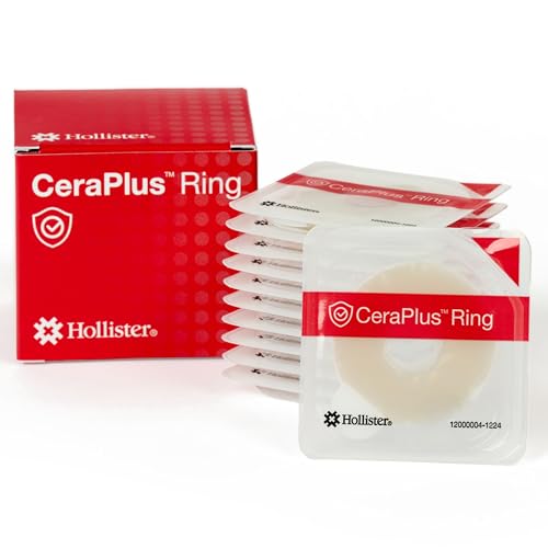 Hollister 8805 Adapt Wide Flat CeraRing Barrier Rings, 4 in, 2 in