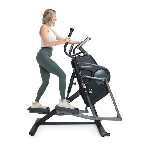 3G Cardio Elite EM X Elliptical Trainer Machine with 18”- 23” Adjustable