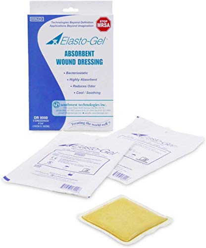 Southwest Technologies DR8000 Elasto-Gel Wound Dressing (Pack of 5) | Pack of