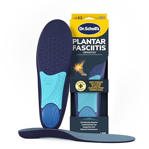 Dr. Scholl’s Plantar Fasciitis Relief Orthotic Insoles for Men - The Only