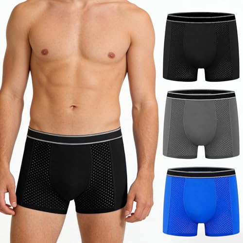 Men's Incontinence Underwear - Upgraded 200ml Absorb Leakproof Boxer Briefs