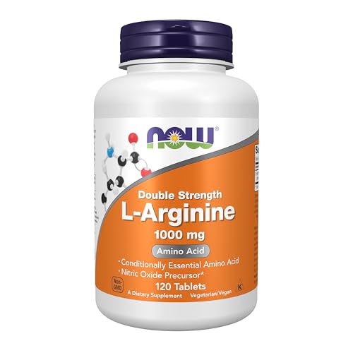 Now Supplements, L-Arginine 1,000 mg, Amino Acid, 120 Tabs
