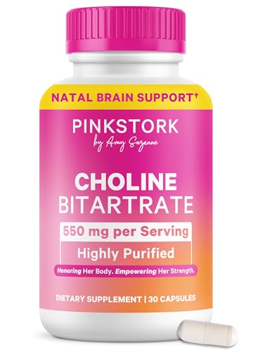 Pink Stork Prenatal Choline Supplement for Women | Cognitive Health | 30