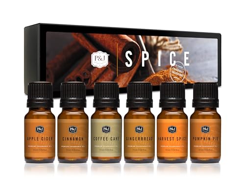P&J Trading Fragrance Oils for Diffusers for Home Spice Set Fragrance Scents