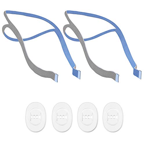 Iduola Replacement Headgear Straps for ResMed Airfit P10 Nasal Pillow Mask Holder