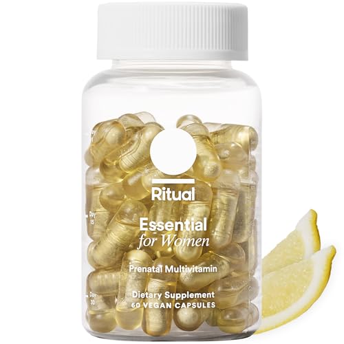 Ritual Prenatal Multivitamin for Women - Folate, Choline, Omega 3 DHA, Iron