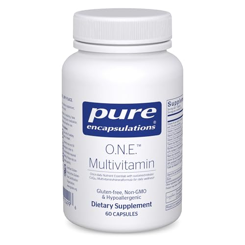 Pure Encapsulations O.N.E. Multivitamin, 60 Capsules | Once Daily Multivitamin with Antioxidant