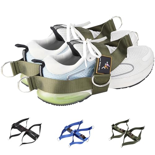 2-Pack Foot Strap for Cable Machine Fitness Attachment Shoe Workout Straps