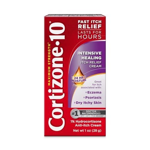Cortizone-10 Max Strength Intensive Healing Itch Relief Cream, 1 oz. | 1%