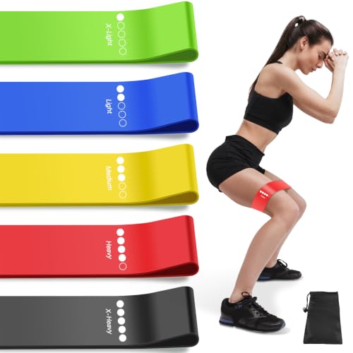 Resistance Bands for Working Out, 5 Levels Elastic Exercise Bands | Carry
