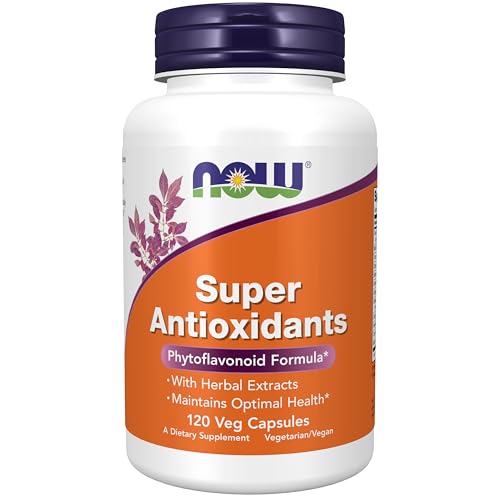 NOW Supplements, Super Antioxidants with Herbal Extracts, 120 Veg Capsules