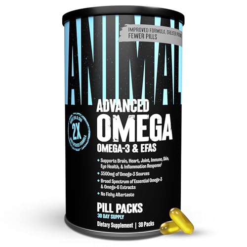 Animal Advanced Omega 3 Fish Oil Supplement for Men & Women |