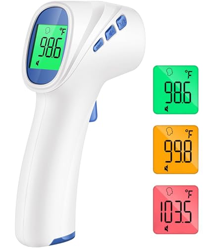 Forehead Thermometer for Adults and Kids, Non Contact, Fast Accurate Result |
