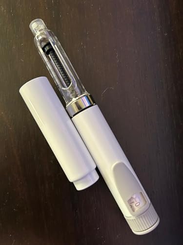 White 60 Unit V2 Reusable Pen Injector and Cartridge Filing Block