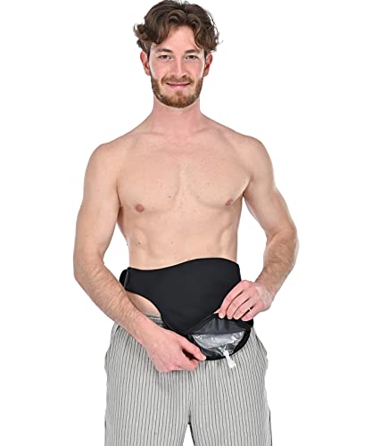wearwan Ostomy Belt | Leak & Odor Protection | Abdomen Ostomy Bag