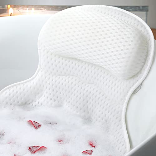 Ozyalo Bath Pillows for Tub, Luxury Bathtub Pillow for Head & Neck