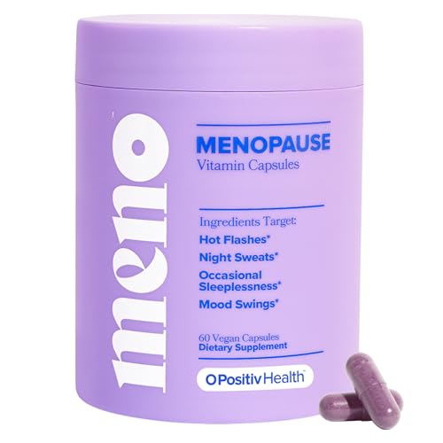 MENO Menopause Capsules – Relieve Hot Flashes & Night Sweats, 30-Day Supply