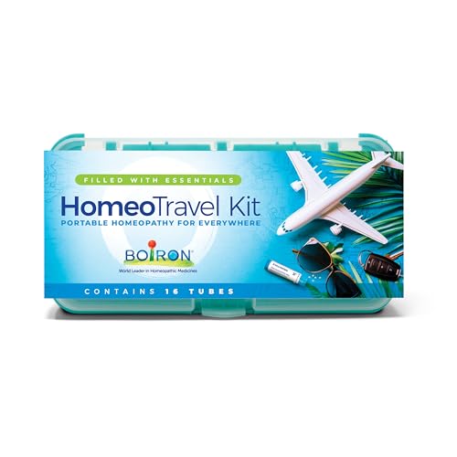 Boiron Homeotravel Travel First Aid Kit with Homeopathic Medicines - Filled Case